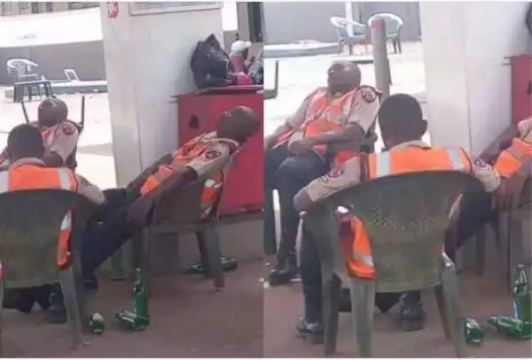 FRSC Operatives Who Were Found Drunk Have Landed in Serious Trouble...See Details